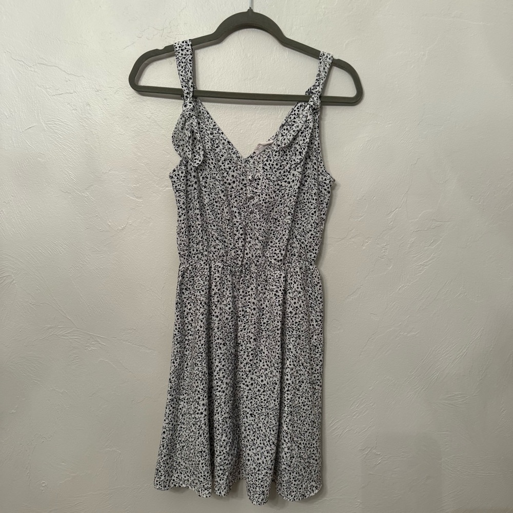 Sienna Sky Black and White Mini Dress